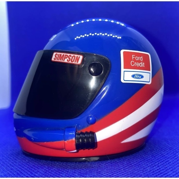 Dale Jarrett Simpson Mini Helmet Limited First Edition NASCAR Ford - Picture 1 of 6